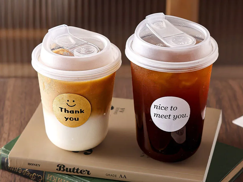 Disposable milk tea cup