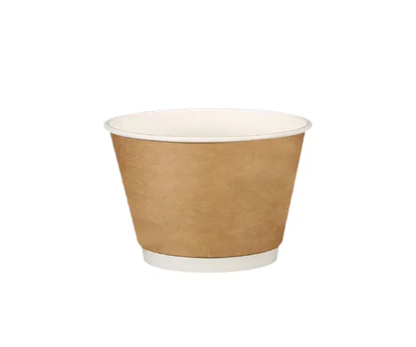 4 oz Custom Double Wall Kraft Paper Hot Cups