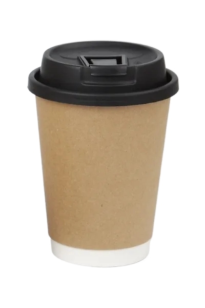 Disposable double-layer paper cups