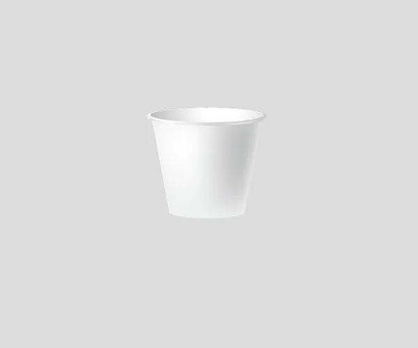3 oz Custom Single Layer White Paper Cup