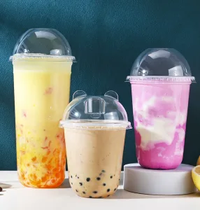 20oz(580ml) U-Shaped Clear PP Plastic Cup 